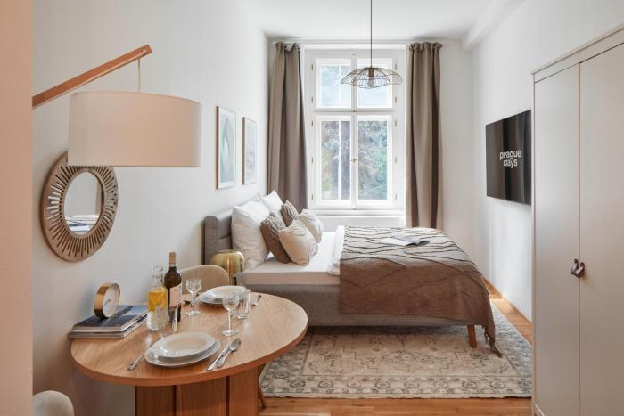 Prague Days - Studio - Balcony - next to Vyšehrad Castle