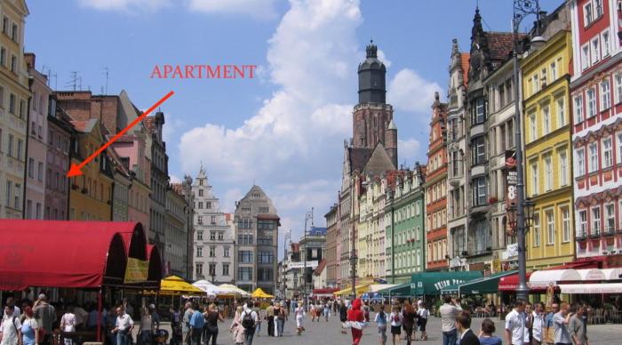 Apartament w Ratuszu (widok na Rynek)