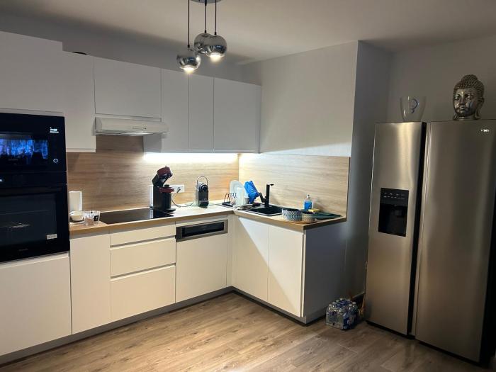 Duplex vue mer Sanguinaires Ajaccio 500 m plage à pieds 2 chambres 2 balcons Clim