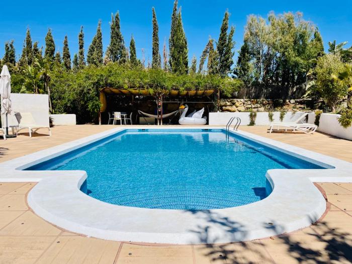 Mojacar farmhouse apartments with pool
