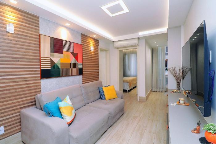 Luxuoso quarto e sala 300m da praia de Copacabana