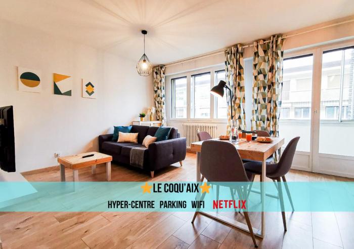 Le CoquAix - Hyper-Centre - Parking - Wifi - Netflix