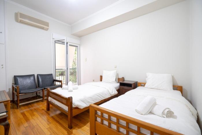 Katehaki metro station 2 persons apartment by MPS