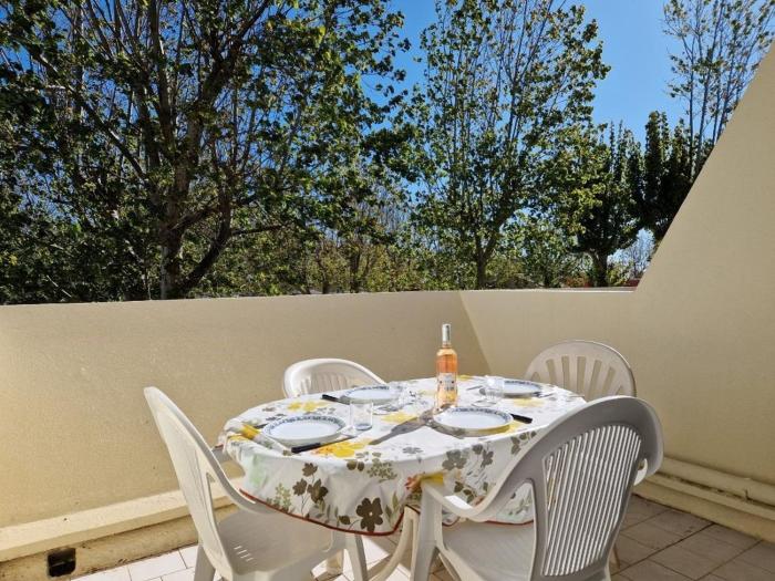 Appartement bord de mer à Marseillan Plage, animaux admis, parking privé - FR-1-387-205
