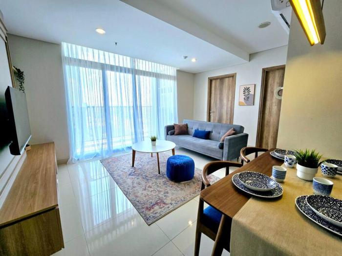 Apt Pejaten Park Residence 2 BR Alistan with Pool, Washer and Netflix