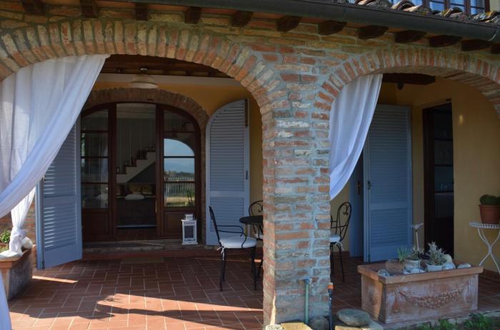 FeWo TERRA mit Garten, Veranda und einen atemberaubenden Blick