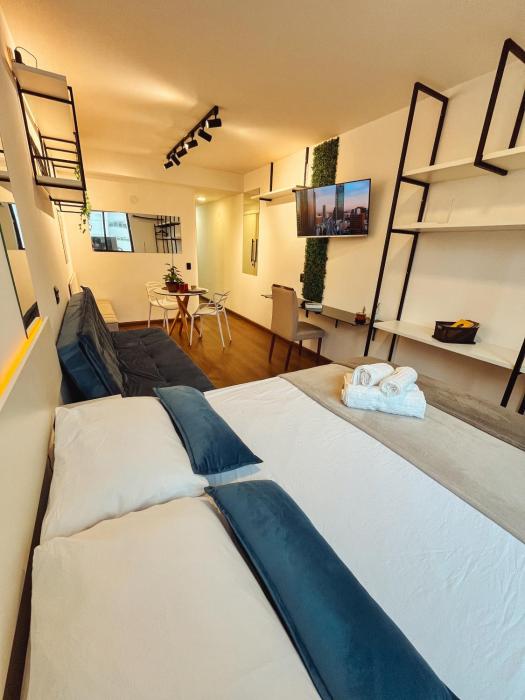 Studio New York - Apto Completo na Av Rio Branco