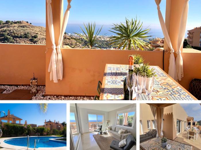 LUXURY ESCAPE - 3BR PENTHOUSE, Breathtaking Views, Pool, in the heart of Costa del Sol!