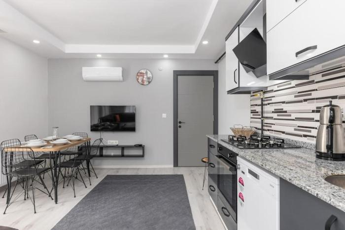 7-Şehir Merkezinde 4 Yatak Odalı Dubleks Daire