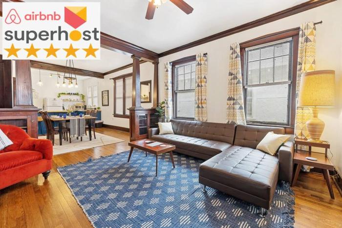 Midtown Bungalow with 1920s Charm