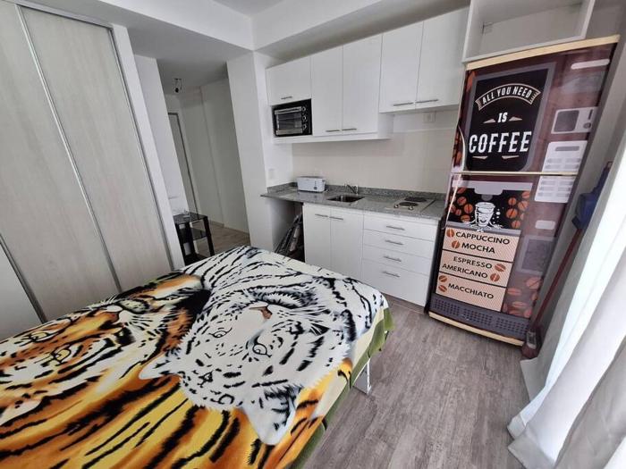 Monoambiente con balcón