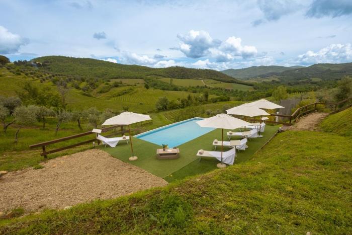 My Exclusive Italy - Villa Chianti with pool near the vineyard