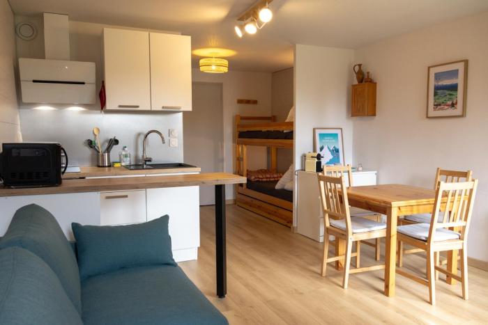 Chaleureux appartement avec balcon au cœur des Rousses