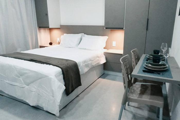 Flat 305 Porto Prime com Rooftop e Piscina