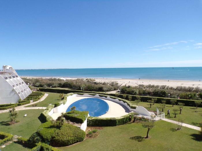 Appartement 2 pièces avec piscine, garage, et WIFI à La Grande-Motte - FR-1-328-220