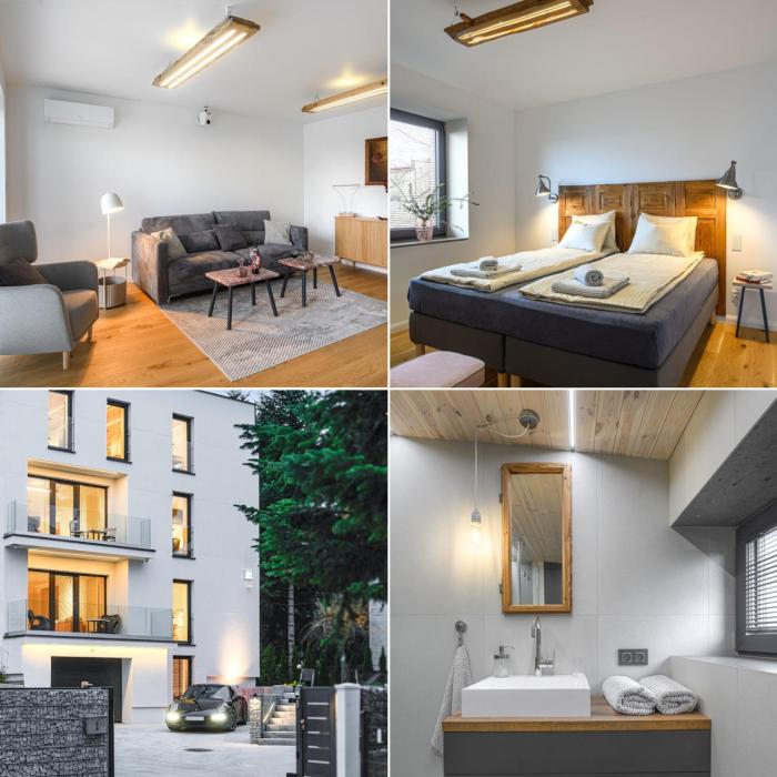 LUBLIN RESIDENCE Butikowe apartamenty, zamknięty parking, ogród, 2x klimatyzacja, ekspres z młynkiem, prywatne wejście