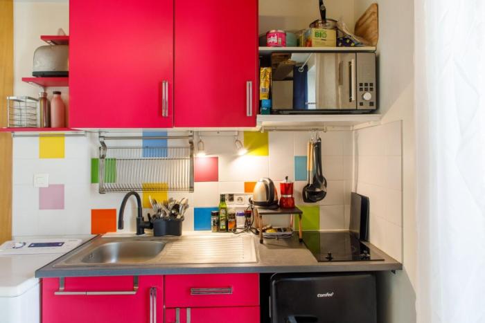 Chic & Vibrant Studio Apartment, Place dItalie