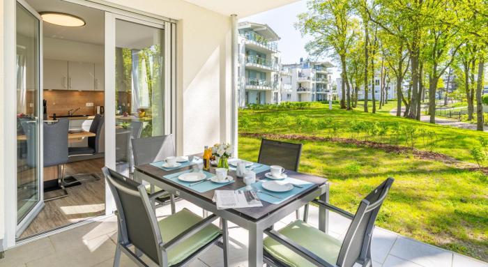 Terrassenwohnung "Seeglück" - Haffresidenz