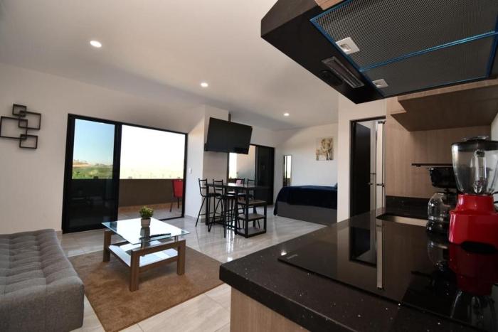 Loft de lujo con 9 albercas y vistas al campo de golf