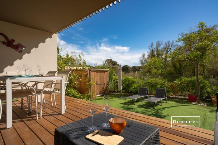 Riboleys - T2 avec clim wifiI et piscine