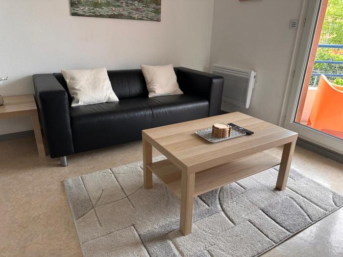 Charming one bedroom apartment, - pres des commerces et tram FIBRE wifi, Airbus MEET super location