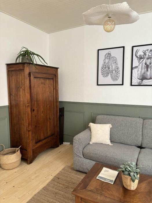 Gustave charmant appartement en cœur de ville à 20 mètres de la mer