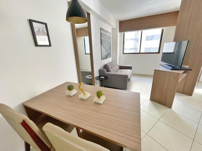 SM 1403 · Belo flat decorado no melhor de Boa Viagem