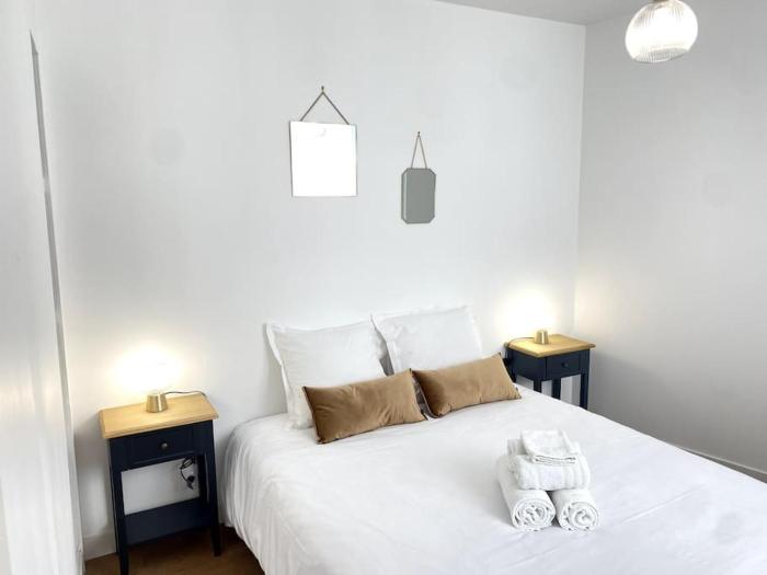 Le Métropolitain-proche centre-clim-tout équipé-linges fournis