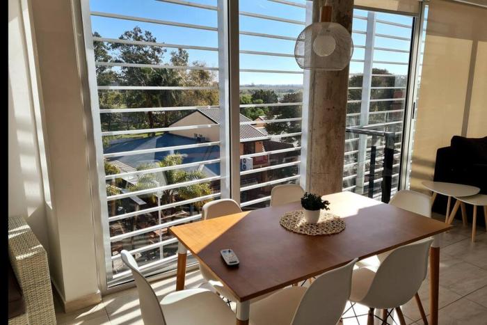 Departamento con vista panorámica frente a termas