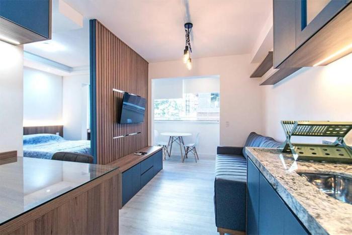 Studio Now Alto da Boa Vista com Vaga Coberta - Próximo TransámericaExpoCenter, Hípica, Vibra, Consulado EUA e Autódromo