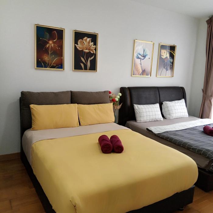Teega Cozy 4 Guests 35th floor Nflix City View