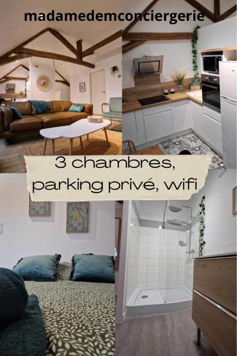 La CASA DEM, Cormontreuil Reims, madamedemconciergerie