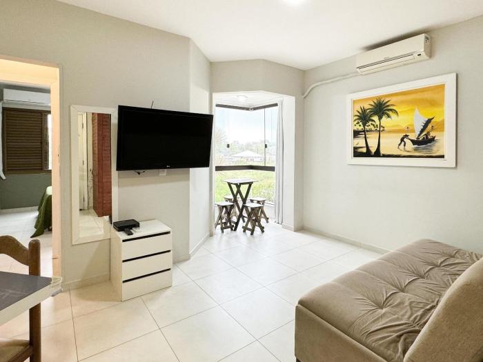 Apê em Ponta das Canas - 40m do mar - NDI003