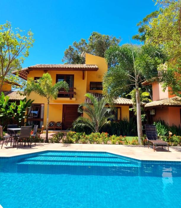 Top Houses Casa Amarela 3 quartos praia Araçaípe