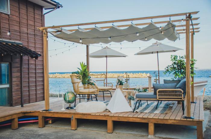 インフィニティ露天風呂 蔵サウナ オーシャンビュー 一棟貸切 Sea Side 椿