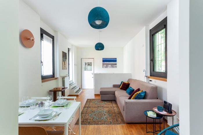 Duplex luminoso in zona residenziale