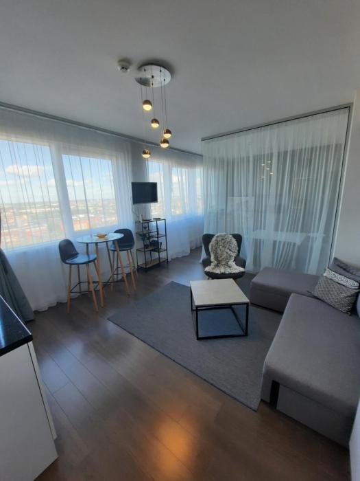 Klaipėda city panoramic view