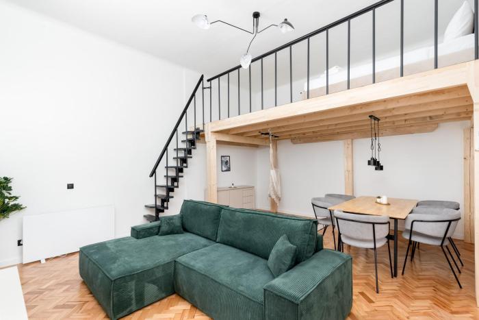 Old Town Apartment with Mezzanine by BookingHost