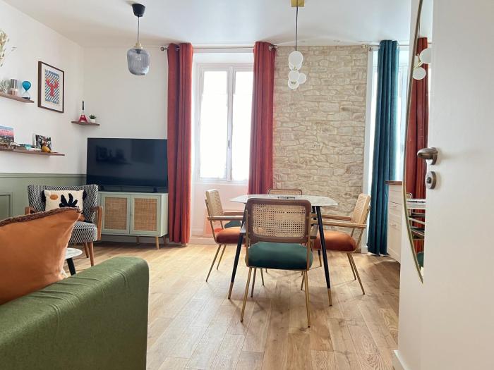 Relais Cocorico "Poule" 1 Bedroom with AC Eiffel Tower district