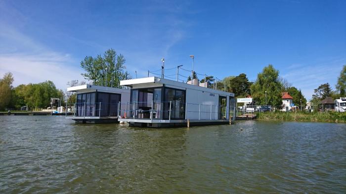Houseboat Arka 1 - domki na wodzie, rower wodny, Wifi, Parking