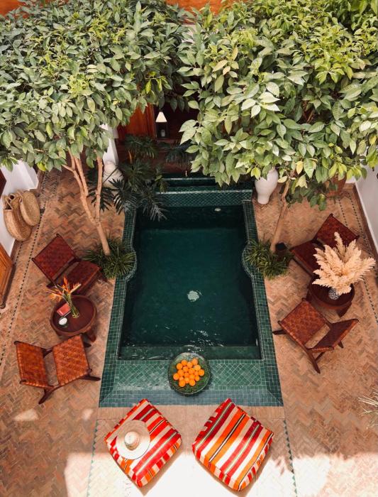 Riad privé Sadaka Bassin Rooftop