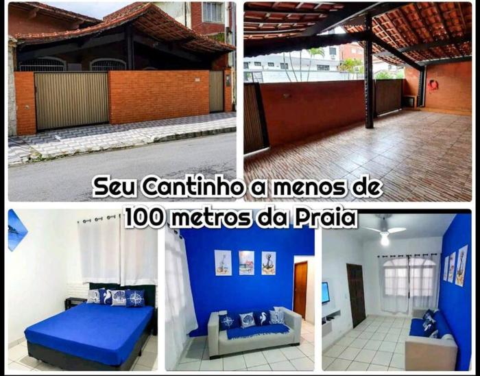 Cantinho pé na areia em Praia Grande