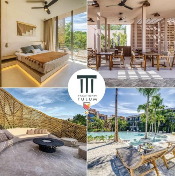 Stunning 1BR in Jungle with Pool, Restaurant and Gym