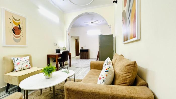 BluO Modern 1BHK Rohini - Parking , Balcony