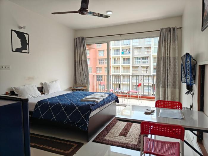 Cozy 1 RK with Pool view at Tata Rio De Goa