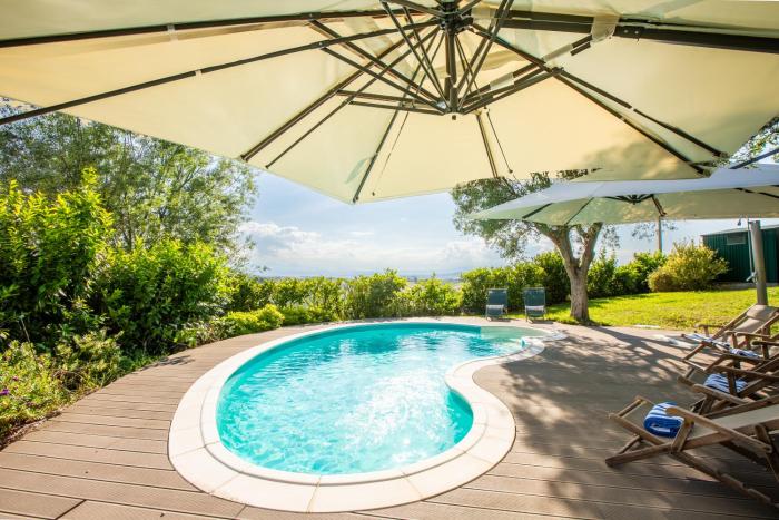Villa Gelso - Tenuta esclusiva con sauna, piscina privata e vista panoramica