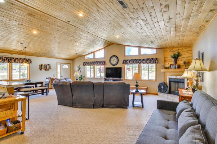 Spacious Buena Vista Home with Fire Pit Near Skiing!