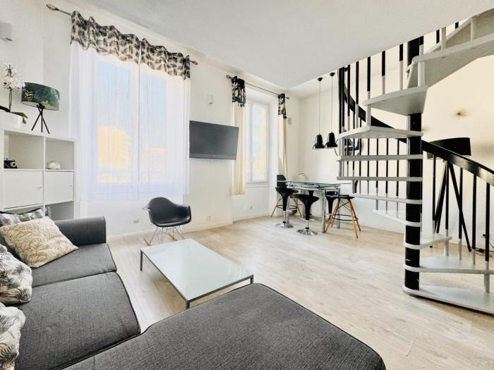 Le Vallombrosa - Duplex Cannes Centre Mer