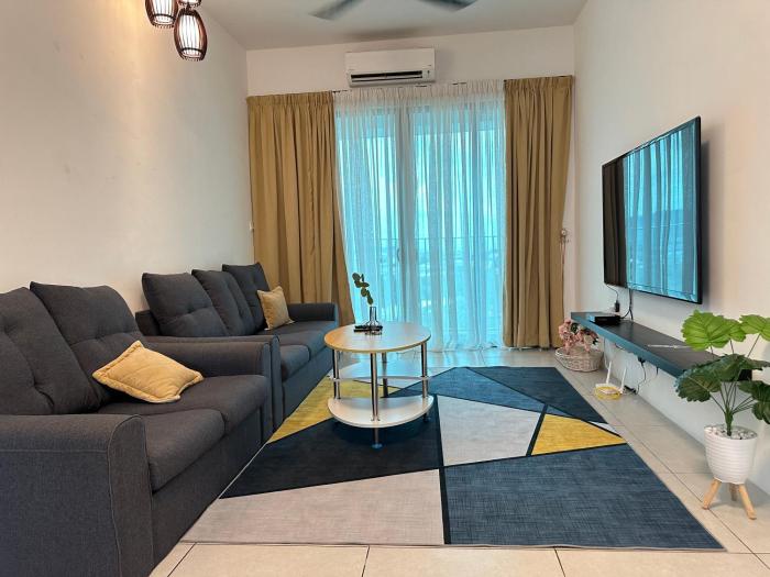 Spacious 3BR I Meritus Perai l Family & Nice View