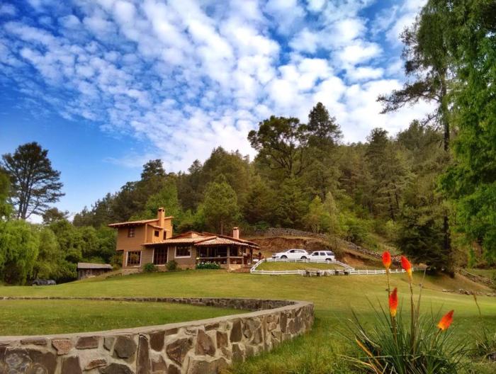 Relajante Cabana Con Vistas Impresionantes